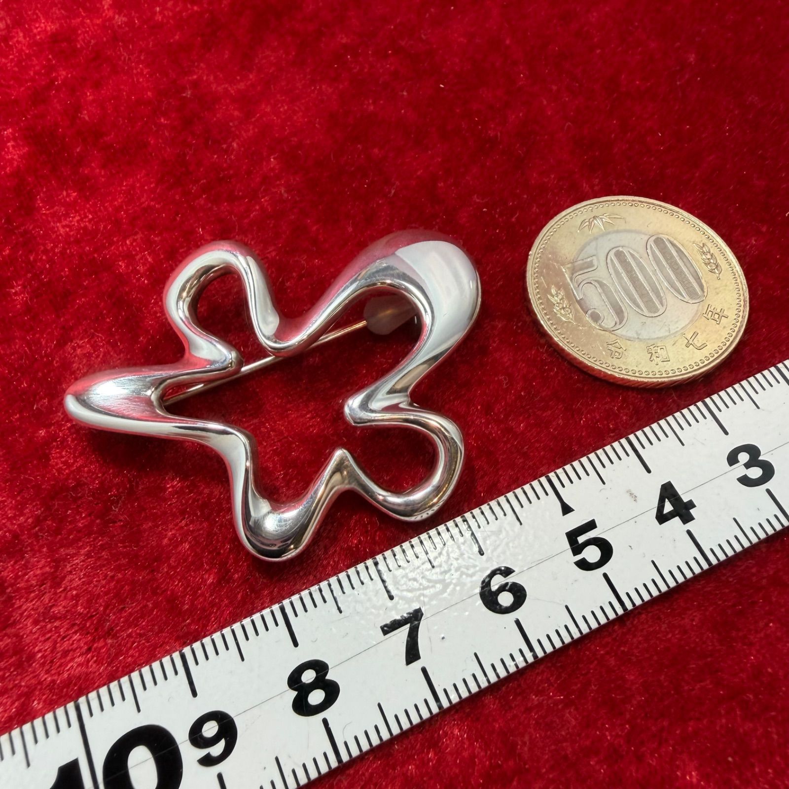 美品 ブローチス プラッシュ ♯321 ジョージジェンセン/GEORG JENSEN