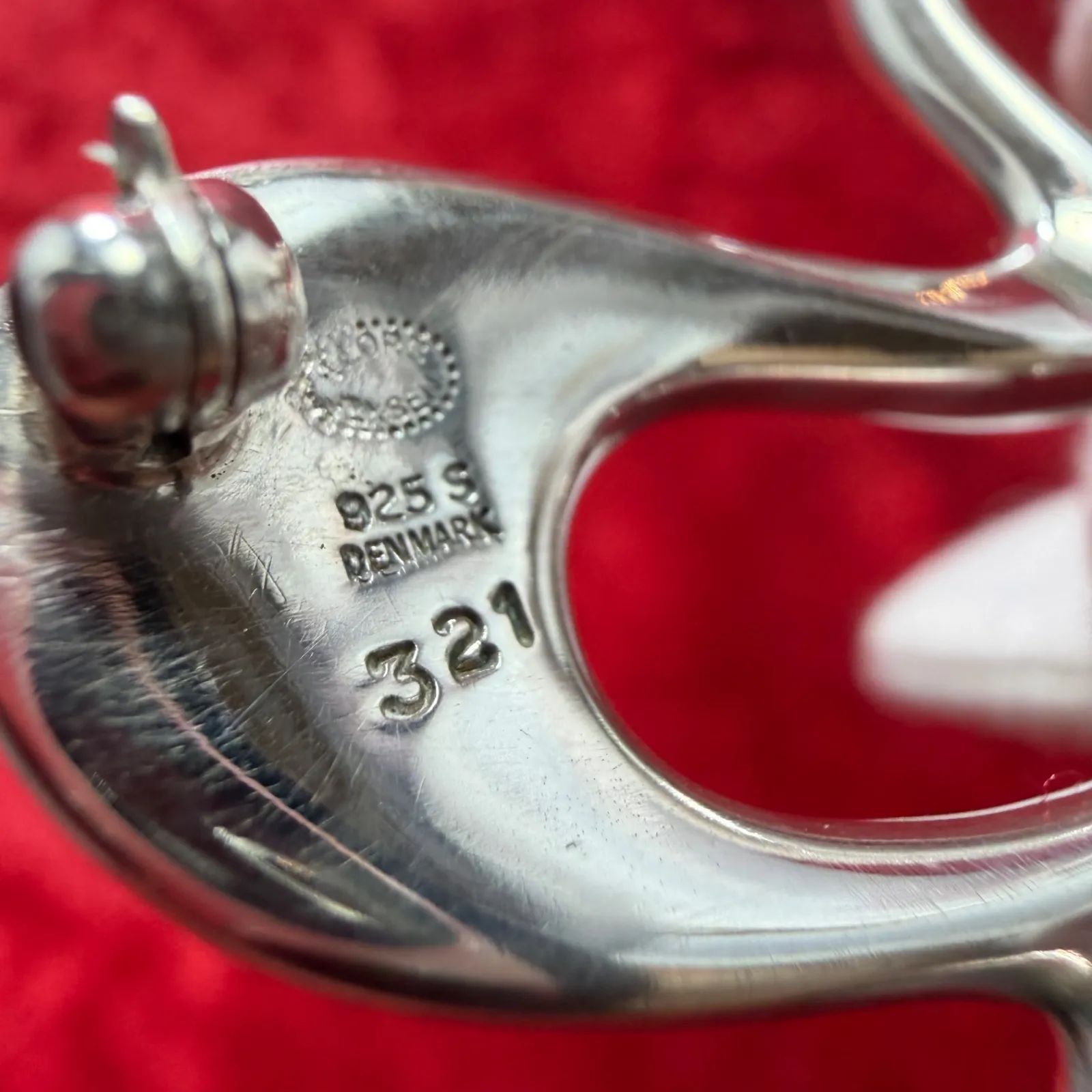 美品 ブローチス プラッシュ ♯321 ジョージジェンセン/GEORG JENSEN