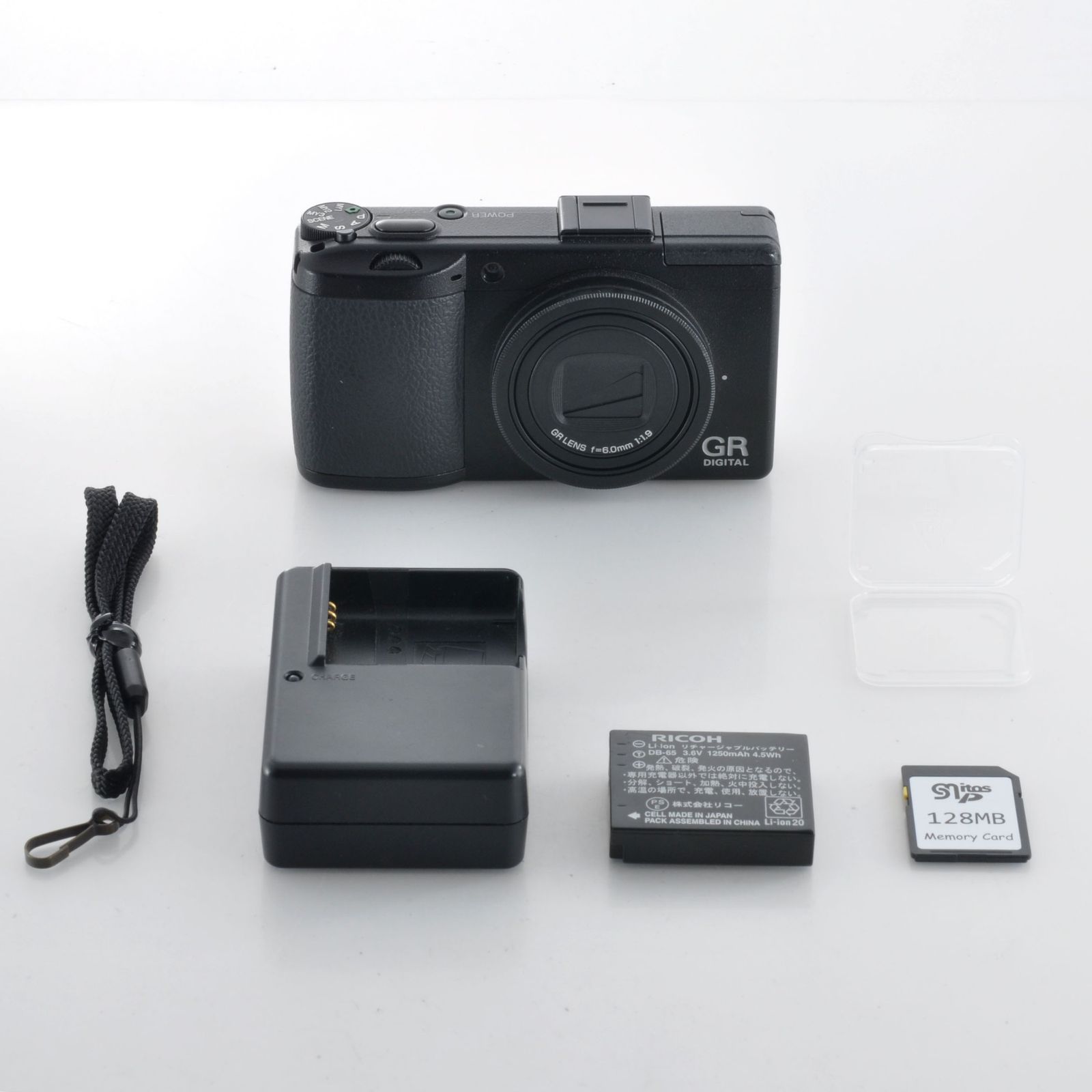 リコー】RICOH GR Digital III デジタルカメラ +バッテリー 充電器