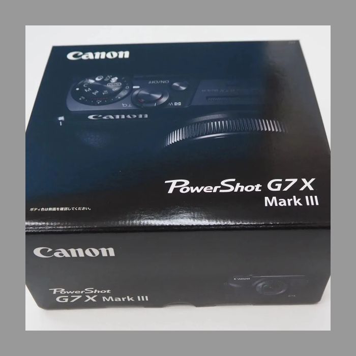 CANON キヤノン　パワーショットG7X　markⅢ　ブラック 95,700円