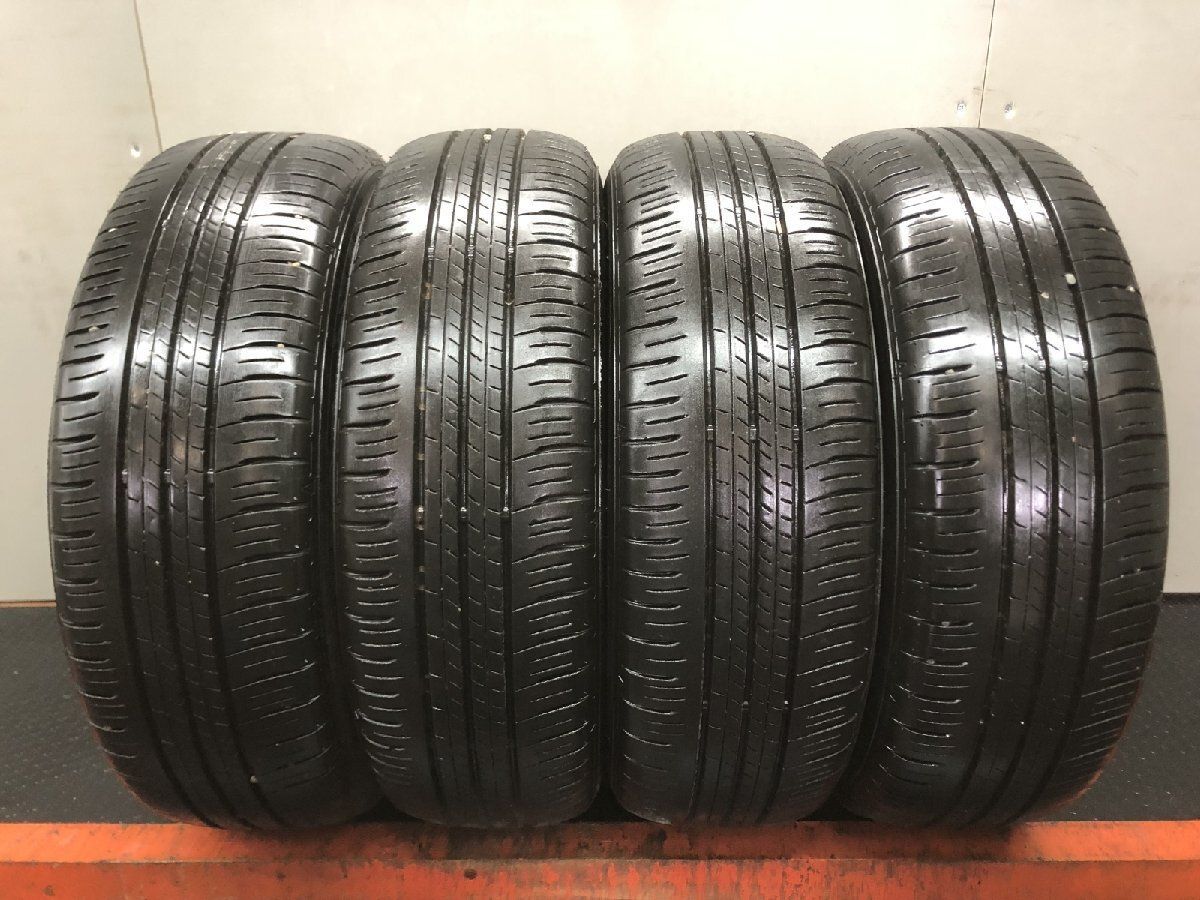 DUNLOP ENASAVE EC300+ 185/65R15 15インチ 夏タイヤ 4本 22～24年製 バリ溝 アクア フリード アリオン カローラアクシオ等　(STZ244)