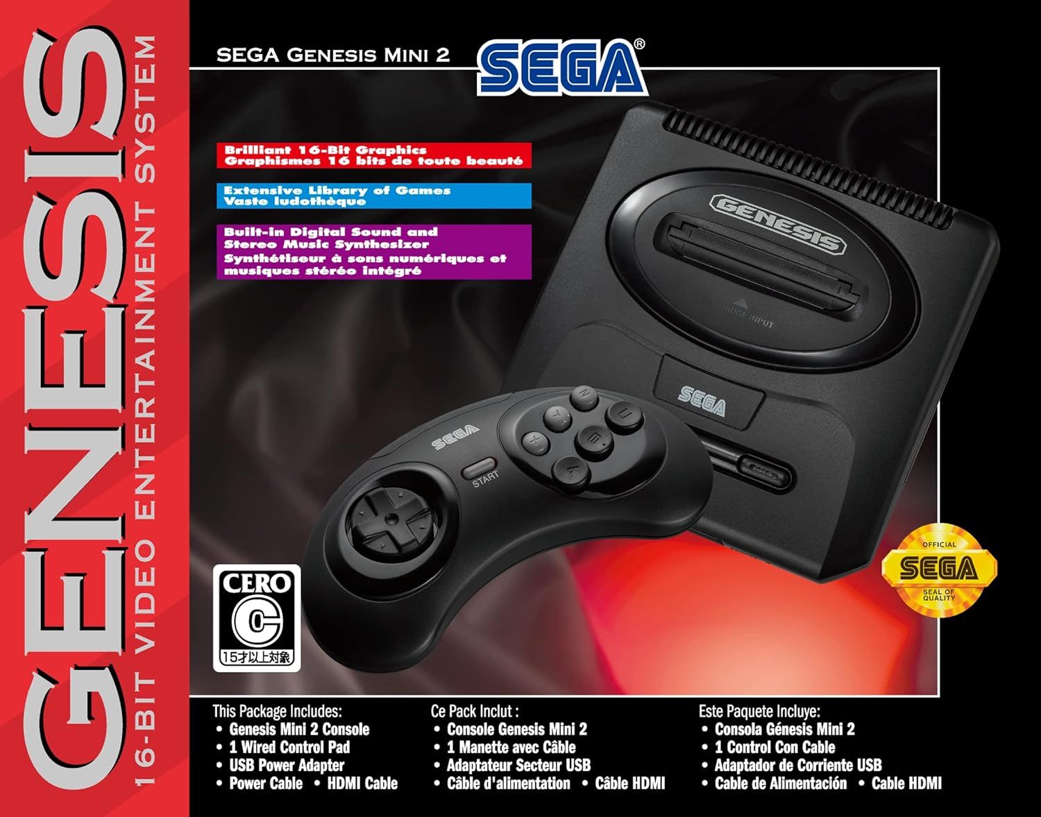 SEGA Genesis Mini 2 (セガ ジェネシス ミニ 2) 北米版 - メルカリ