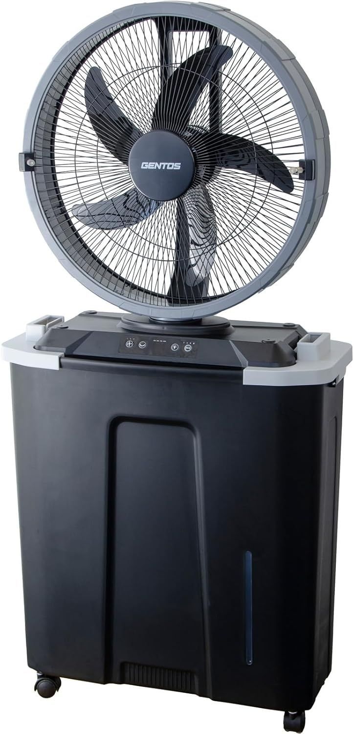 ジェントス GENTOS ミストファン USB充電式/AC電源兼用 専用充電池使用 スプラッシュファン SPF-01R