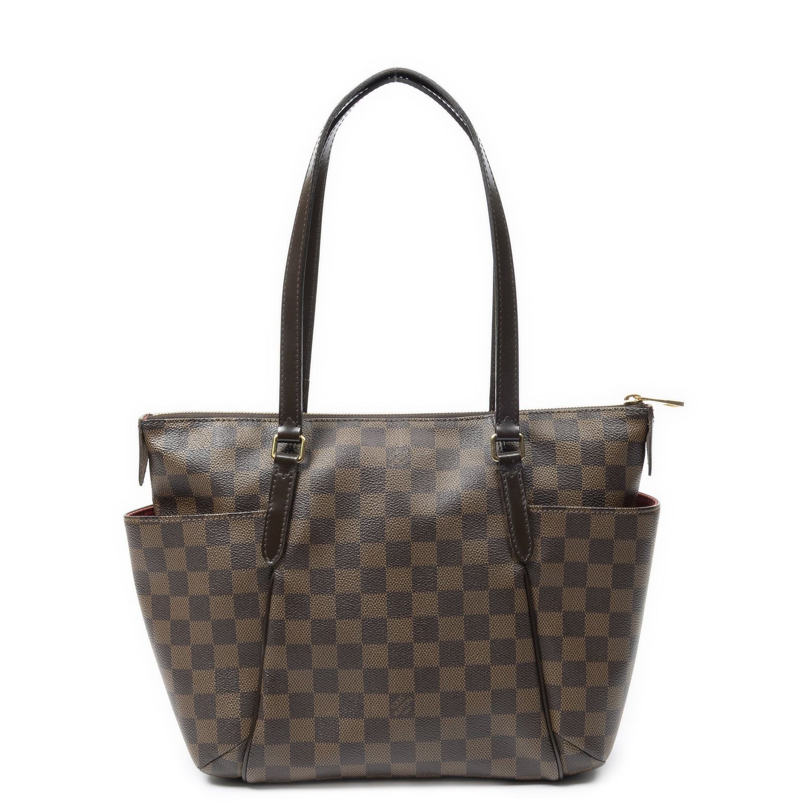 [中古] LOUIS VUITTON ルイヴィトントタリー茶色ダミエ エベヌA