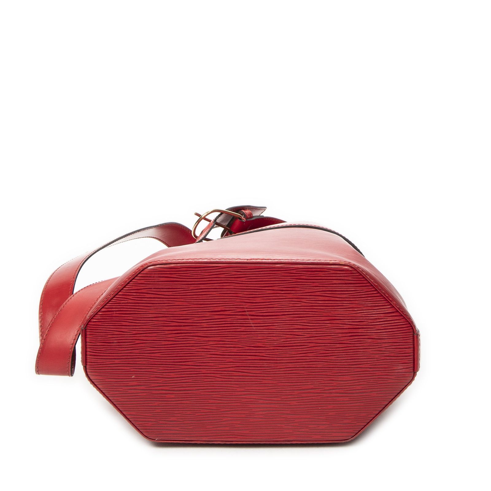 中古] LOUIS VUITTON ルイヴィトンサックデポール赤エピA - メルカリ