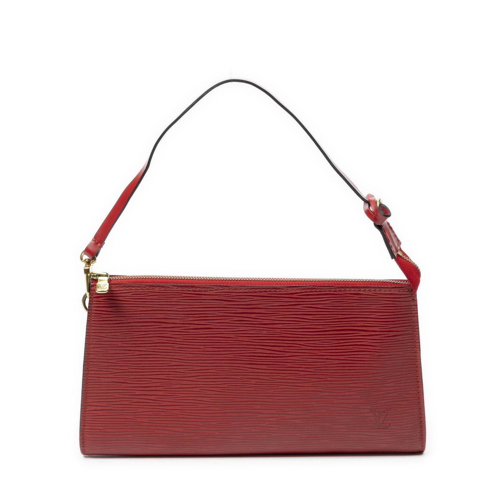 [中古] LOUIS VUITTON ルイヴィトンポシェット アクセサリー赤エピAB