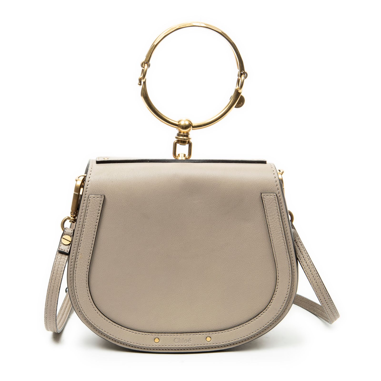 [中古] CHLOE クロエミディアム ナイル ブレスレットトープカーフスキンレザーA