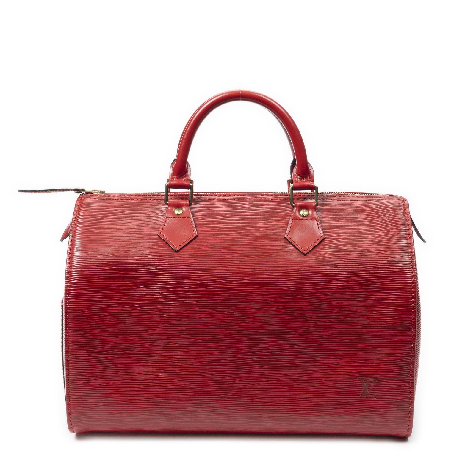 [中古] LOUIS VUITTON ルイヴィトンスピーディー赤エピA