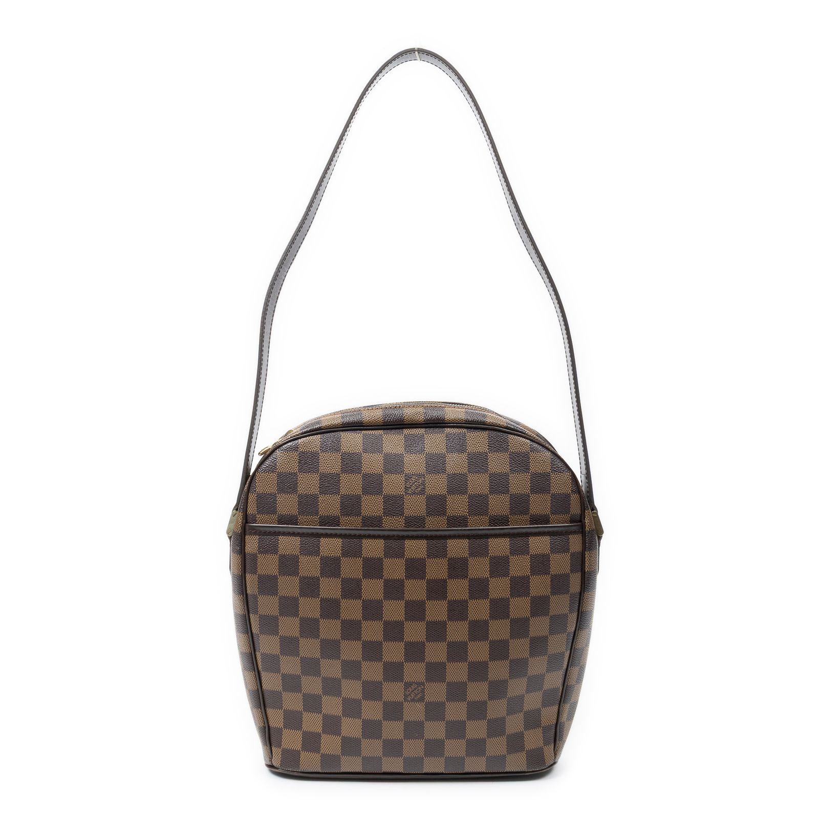 [中古] LOUIS VUITTON ルイヴィトンイパネマ茶色ダミエ エベヌA
