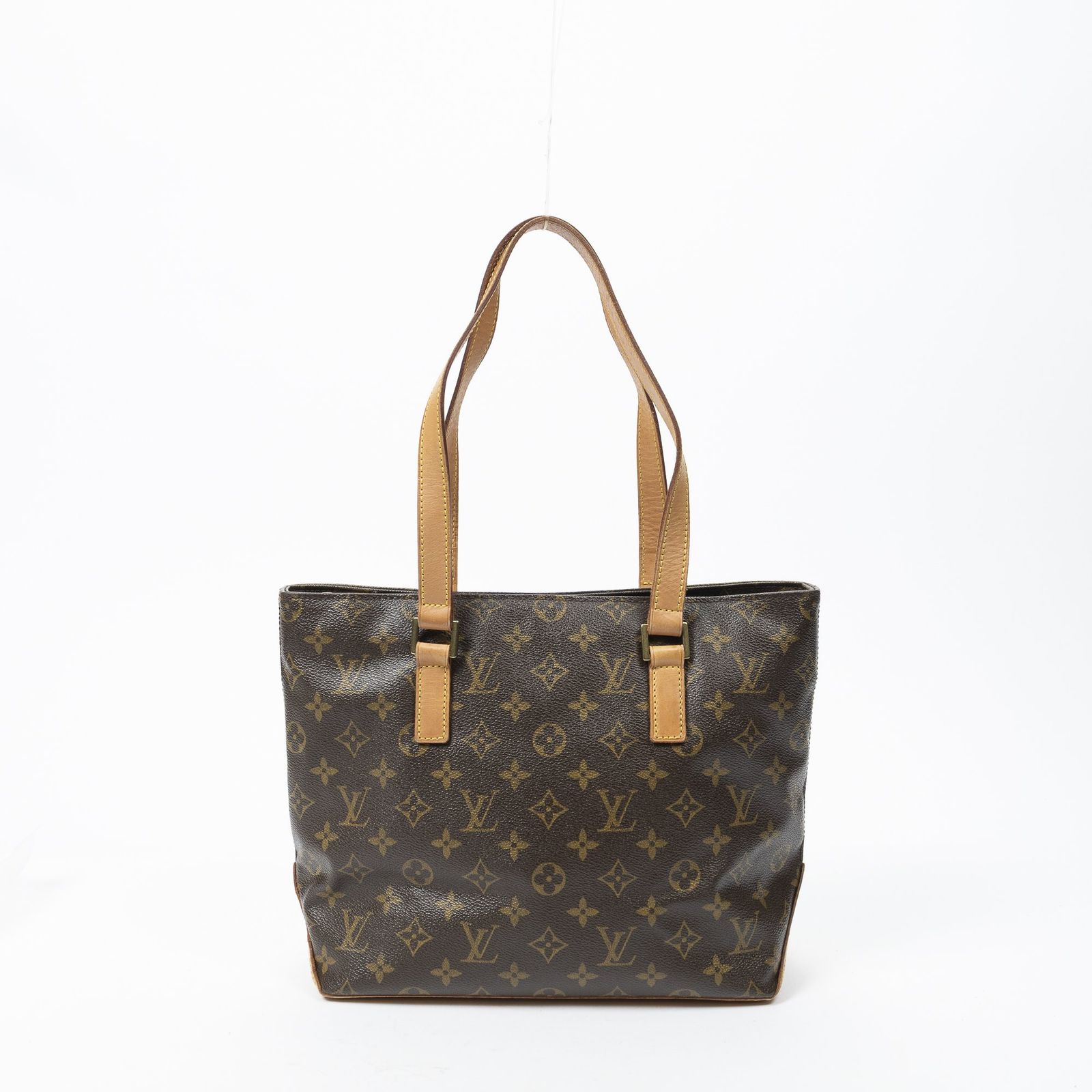 [中古] LOUIS VUITTON ルイヴィトンカバピアノ茶色モノグラムキャンバスAB