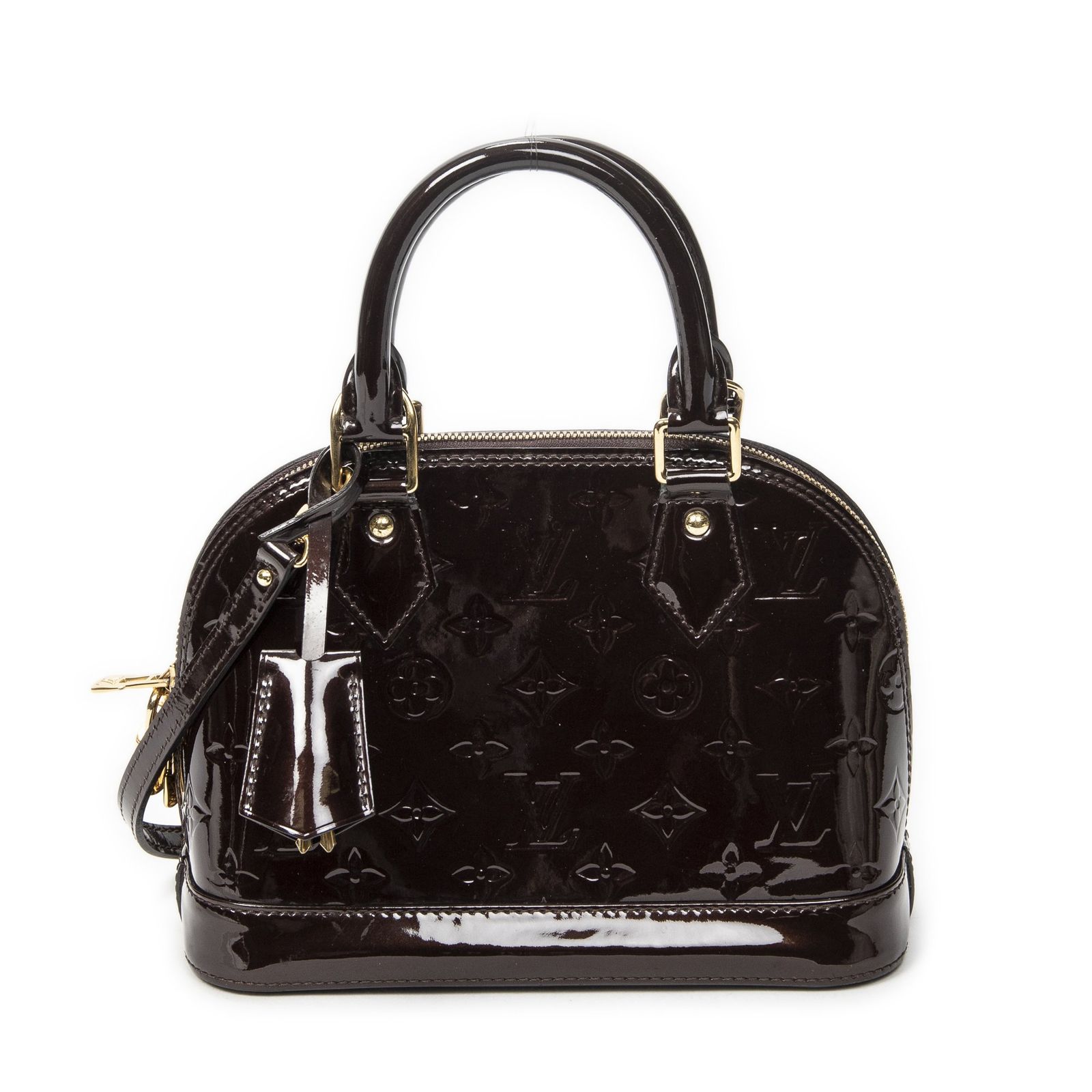 [中古] LOUIS VUITTON ルイヴィトンアルマアマランテモノグラム ヴェルニA