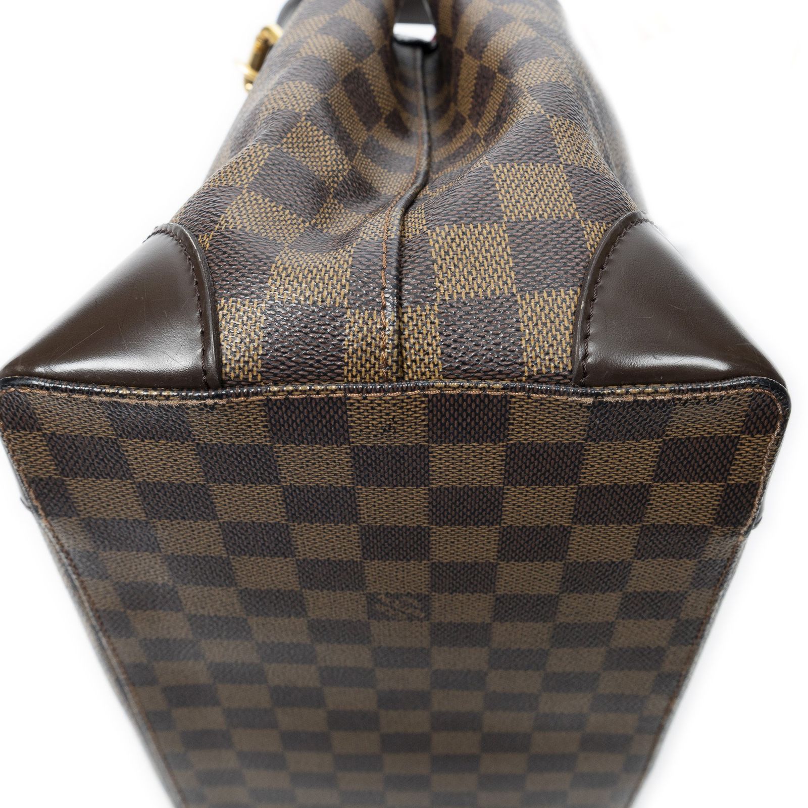 [中古] LOUIS VUITTON ルイヴィトンハムステッド茶色ダミエ エベヌA