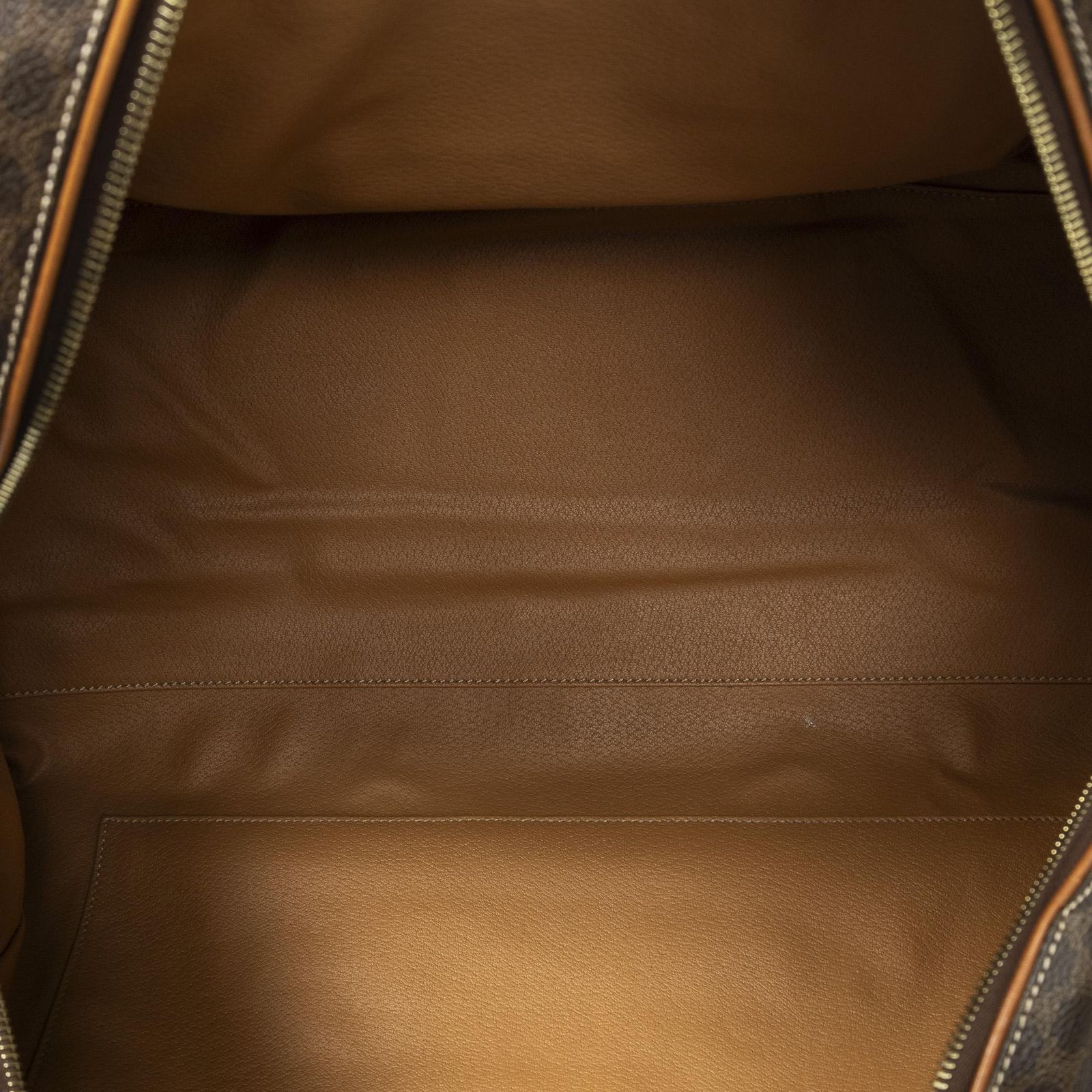 中古] CELINE セリーヌヴィンテージ ミディアム トラベル ボストン茶色
