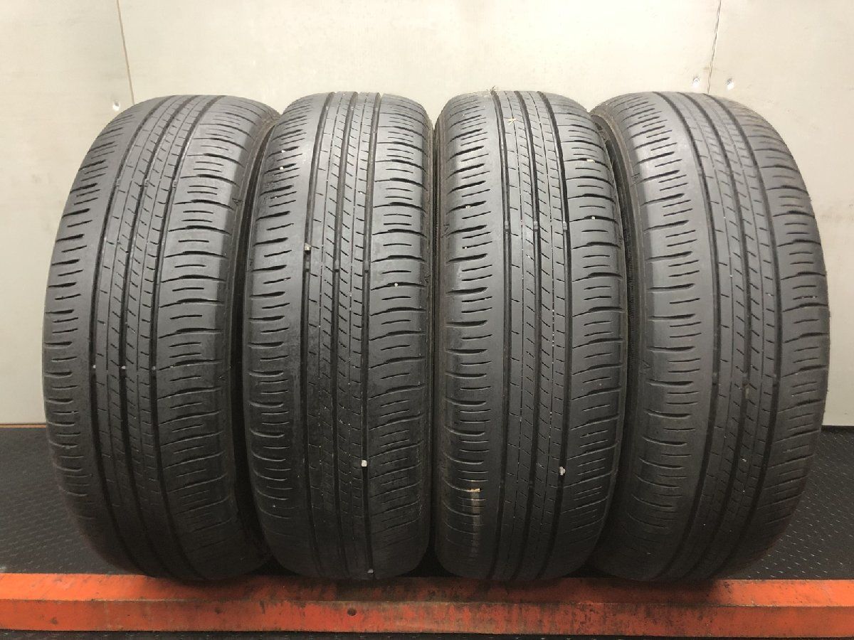 DUNLOP ENASAVE EC300+ 185/65R15 15インチ 夏タイヤ 4本 21年製 バリ溝 ノート フリード イスト アリオン MAZDA2 アクア等　(STI167)