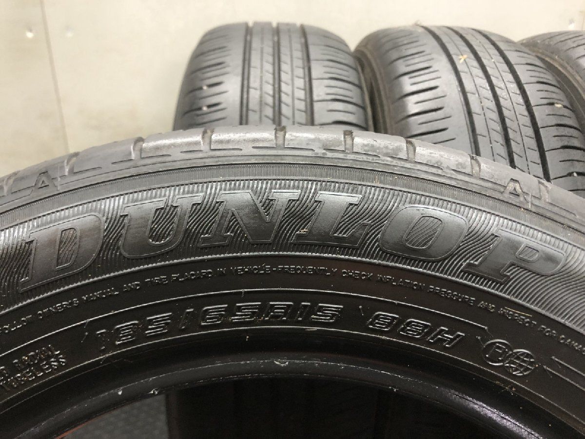 DUNLOP ENASAVE EC300+ 185/65R15 15インチ 夏タイヤ 4本 21年製 バリ 