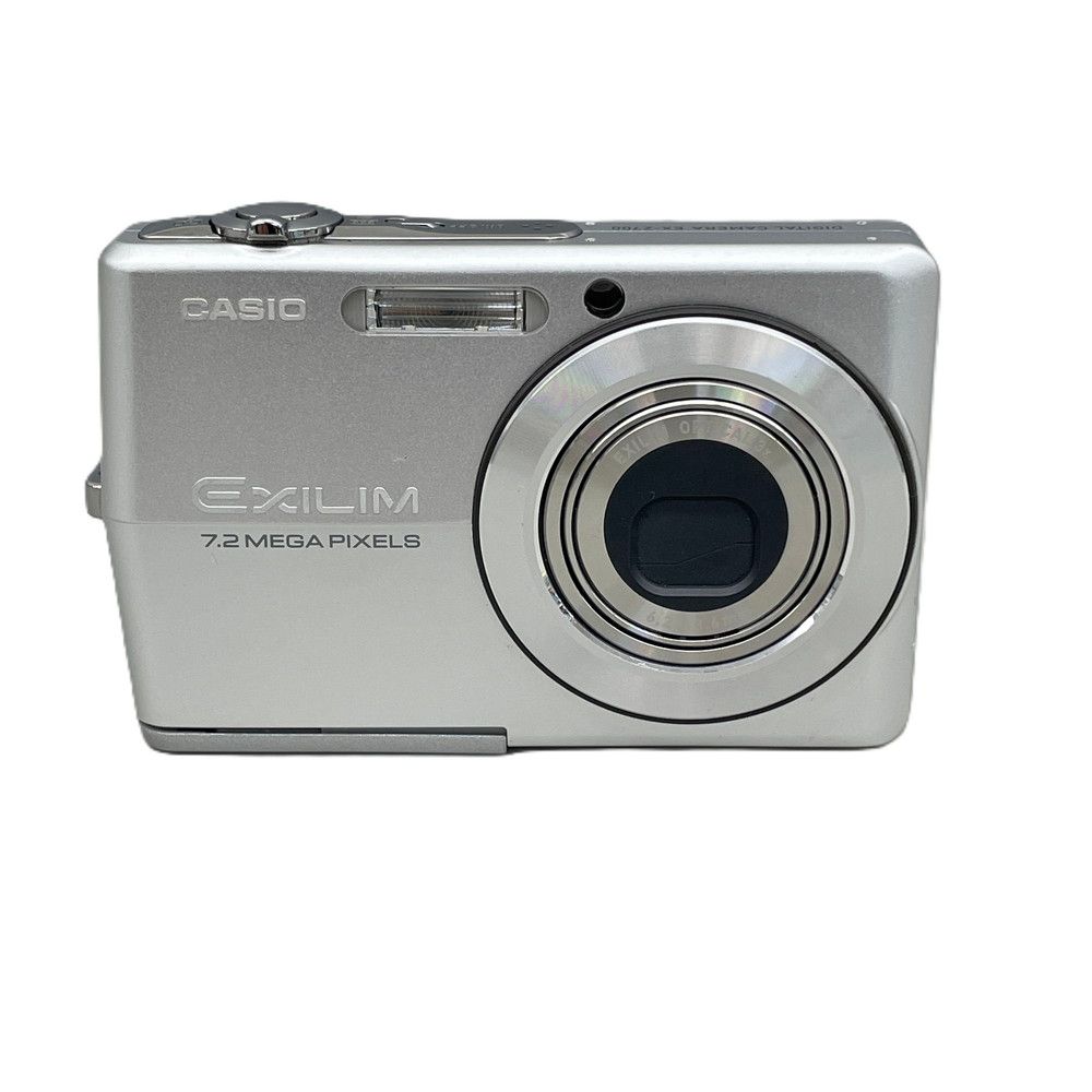CASIO コンパクトデジタルカメラ EXILIM ZOOM EX-Z700 シルバー - メルカリ