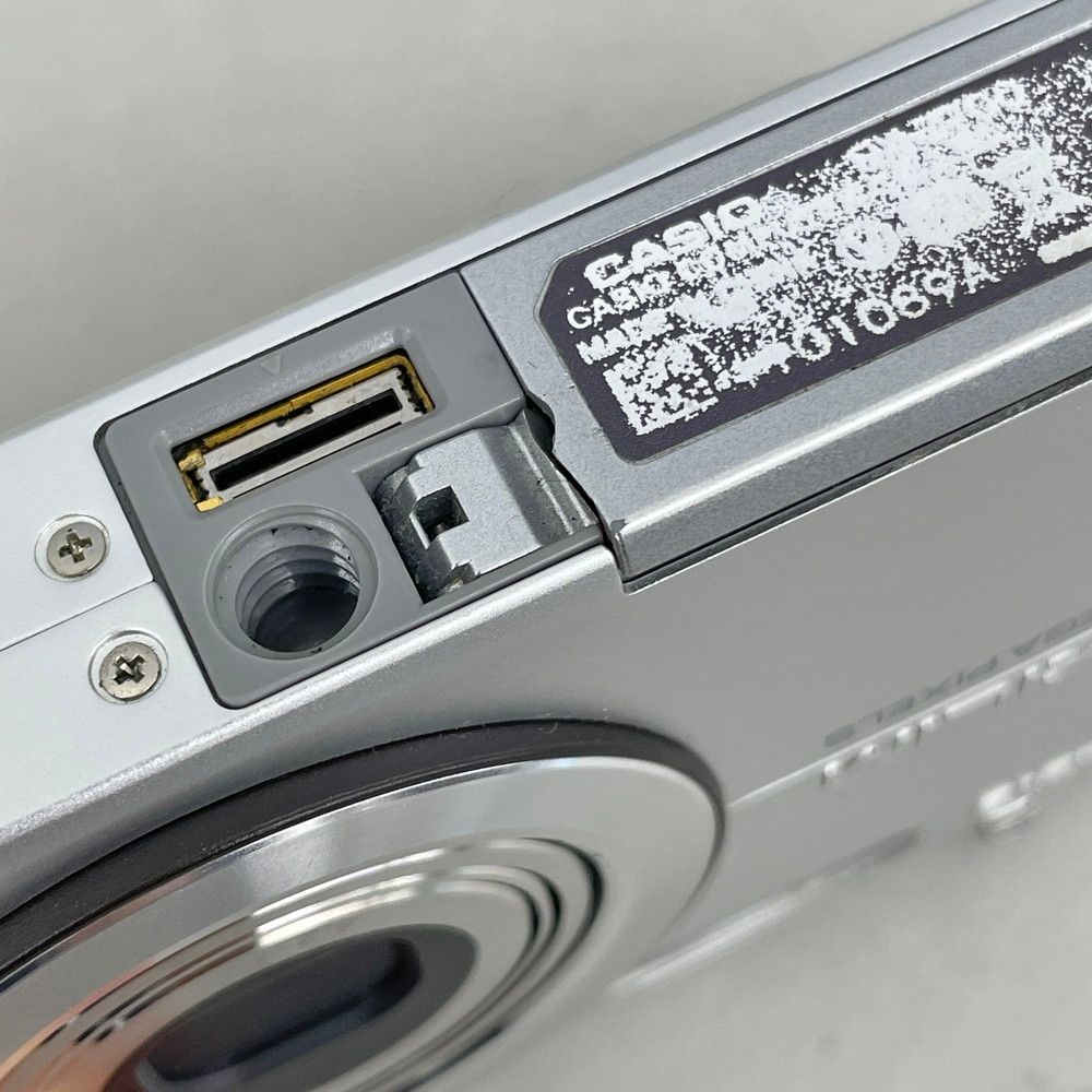 CASIO コンパクトデジタルカメラ EXILIM ZOOM EX-Z700 シルバー - メルカリ