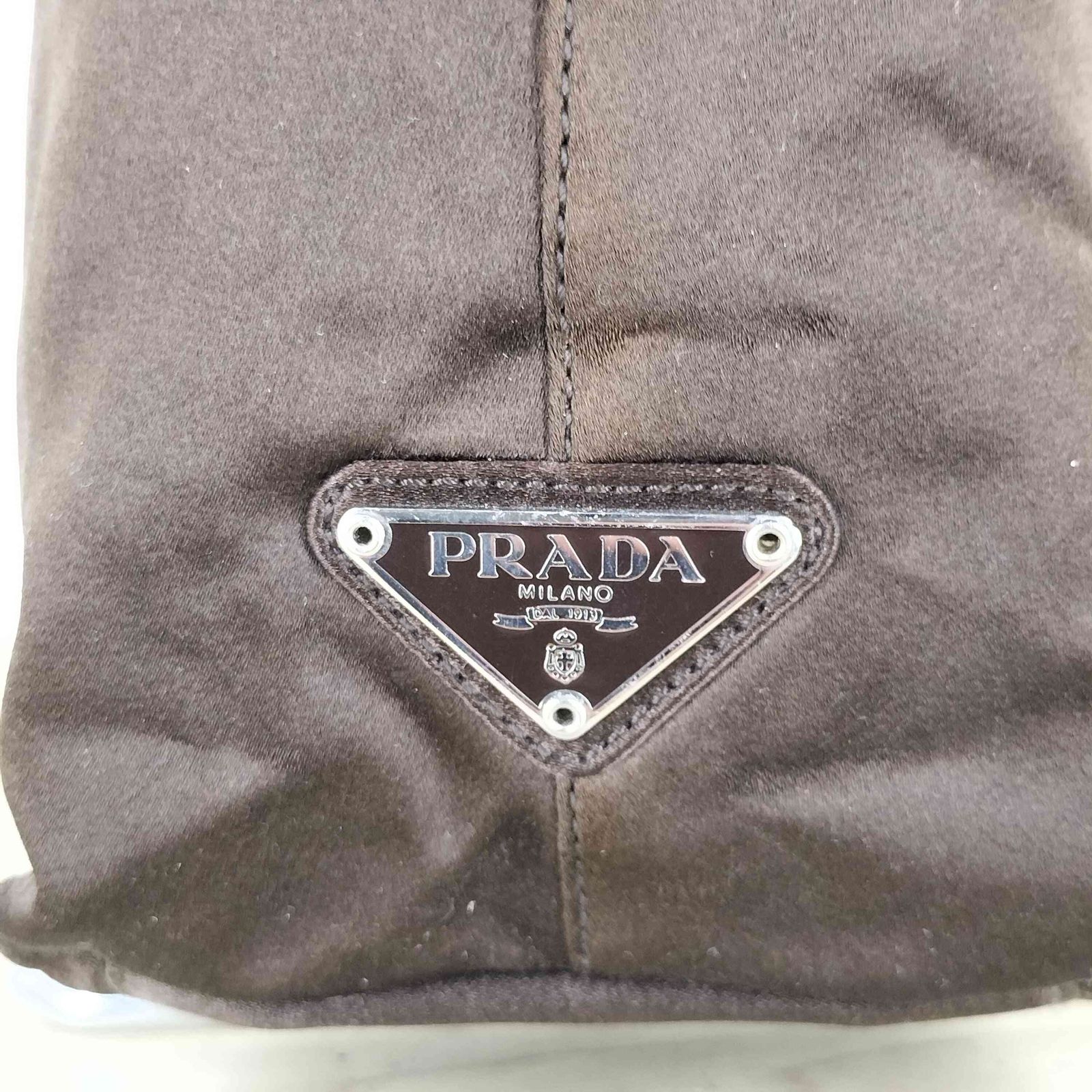 プラダ PRADA 三角プレート ナイロン ワンショルダーバッグ トート 