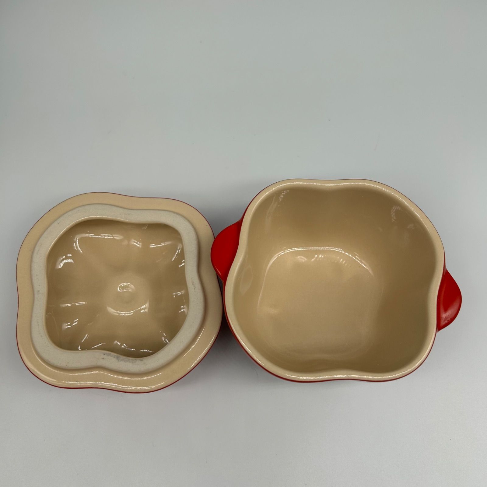 LE CREUSET ルクルーゼ ココット ミニ ピーマン 4点セット LE CREUSET ルクルーゼ ココット ミニ ピーマン 4点セット