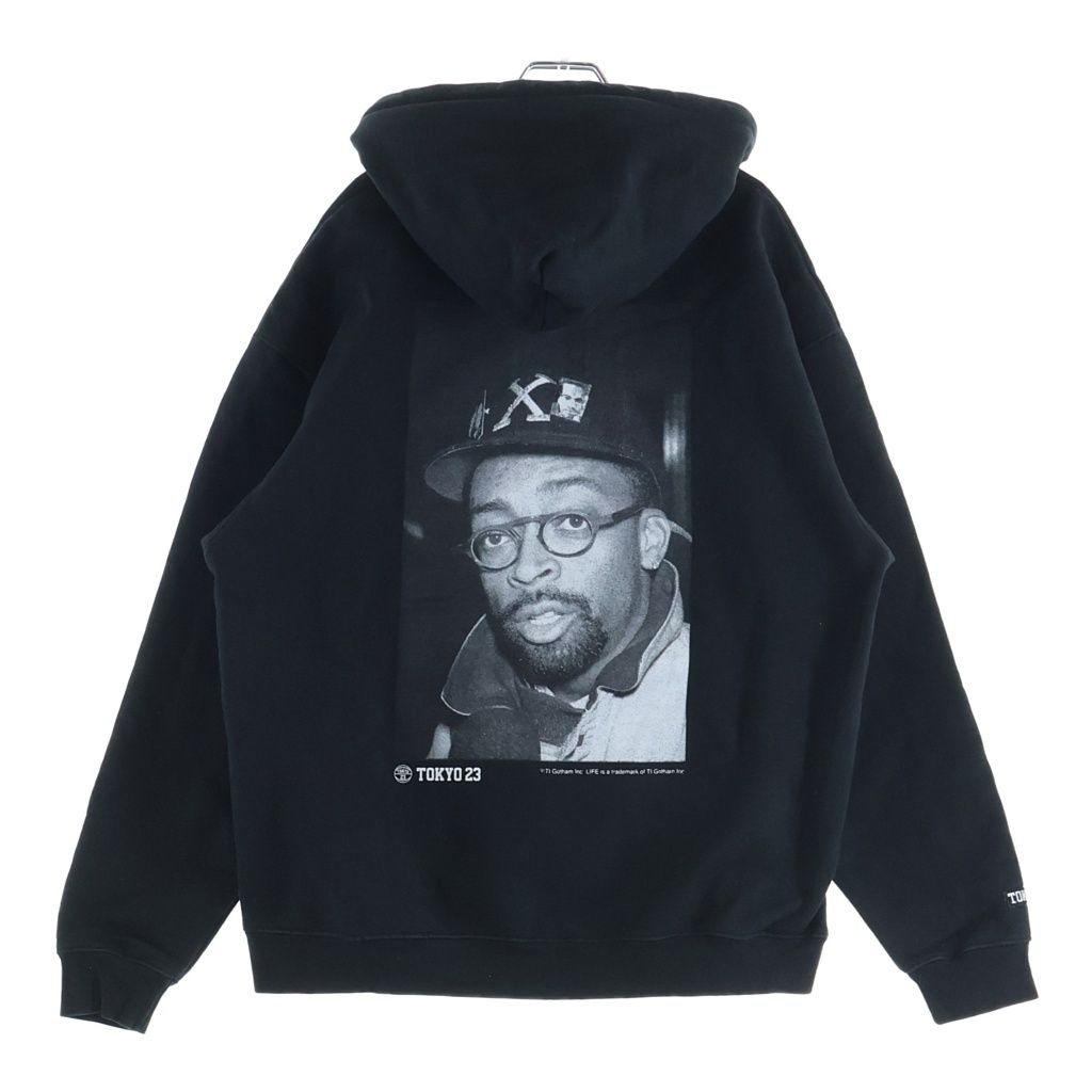 TOKYO23 (トウキョウニジュウサン) × LIFE magazine PHOTO PULL-OVER HOODIE フォトプリント プルオーバーパーカー スウェットフーディ ブラック 2223-003SS