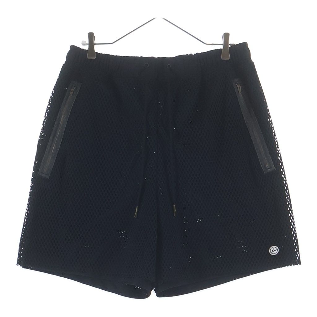 NIKE (ナイキ) ×UNION ×FRAGMENT SHORT ユニオン フラグメント メッシュ ショーツ ハーフパンツ ブラック IM6553-010