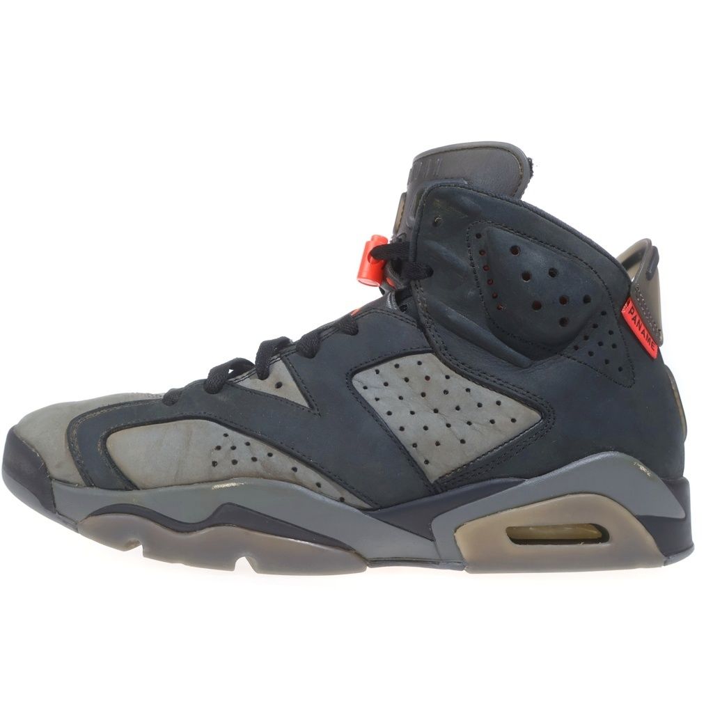 NIKE (ナイキ) ×PARIS SAINT GERMAIN AIR JORDAN 6 RETRO INFRARED パリサンジェルマン エアジョーダン6 ハイカットスニーカー ブラック/グレー US12/30cm CK1229-001