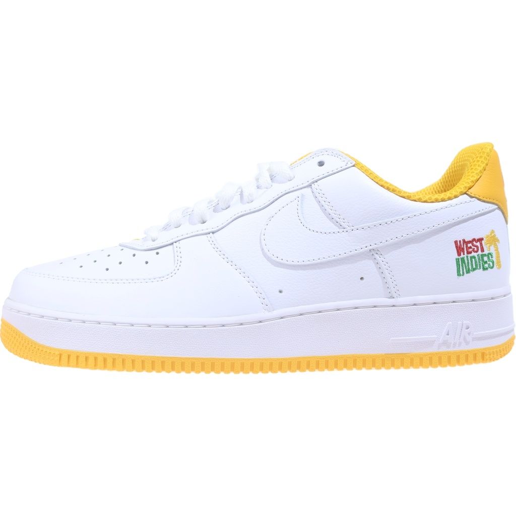 NIKE (ナイキ) AIR FORCE 1 LOW RETRO QS WEST INDIES エアフォース1 ウエストインディーズ ローカットスニーカー ホワイト/イエロー US11/29cm DX1156-101