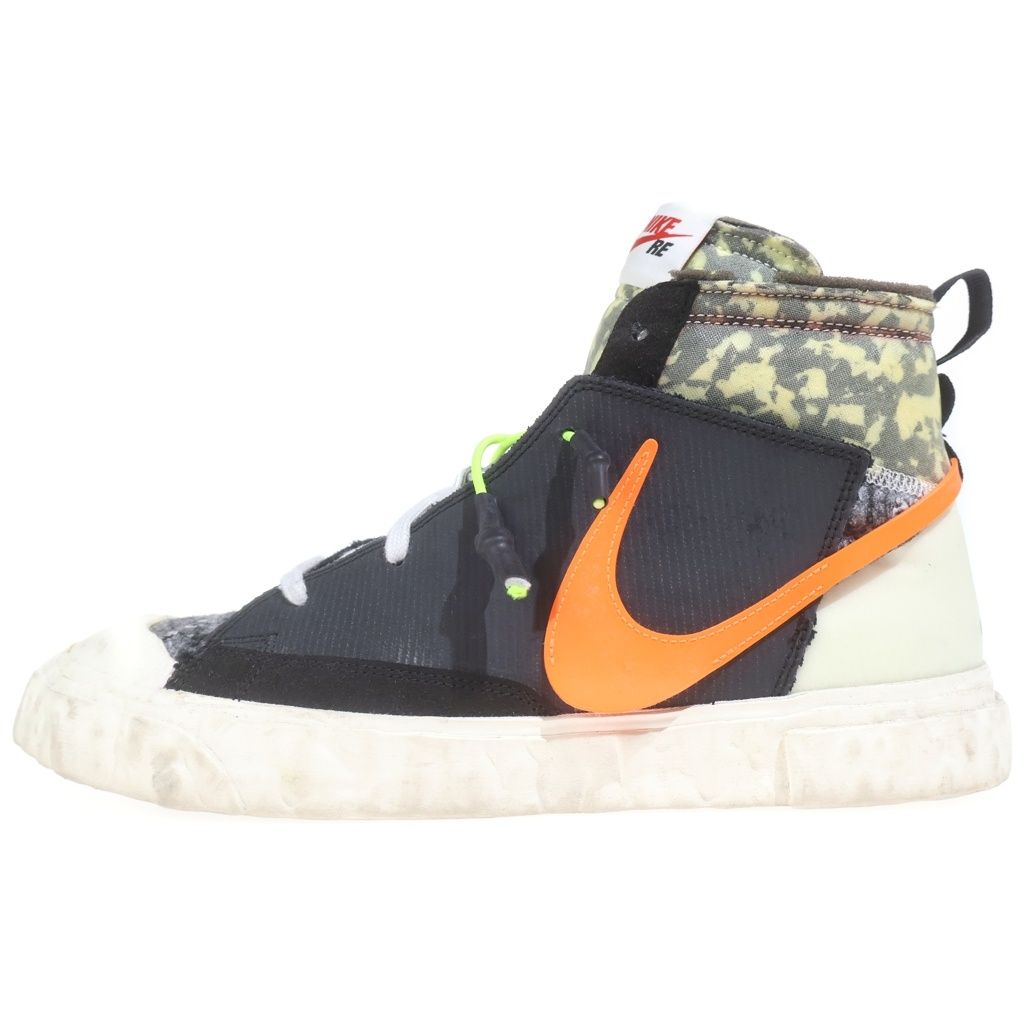NIKE (ナイキ) ×READYMADE BLAZER MID レディメイド ブレーザー ミッドカットスニーカー ブラック US10.5/28.5cm CZ3589-001