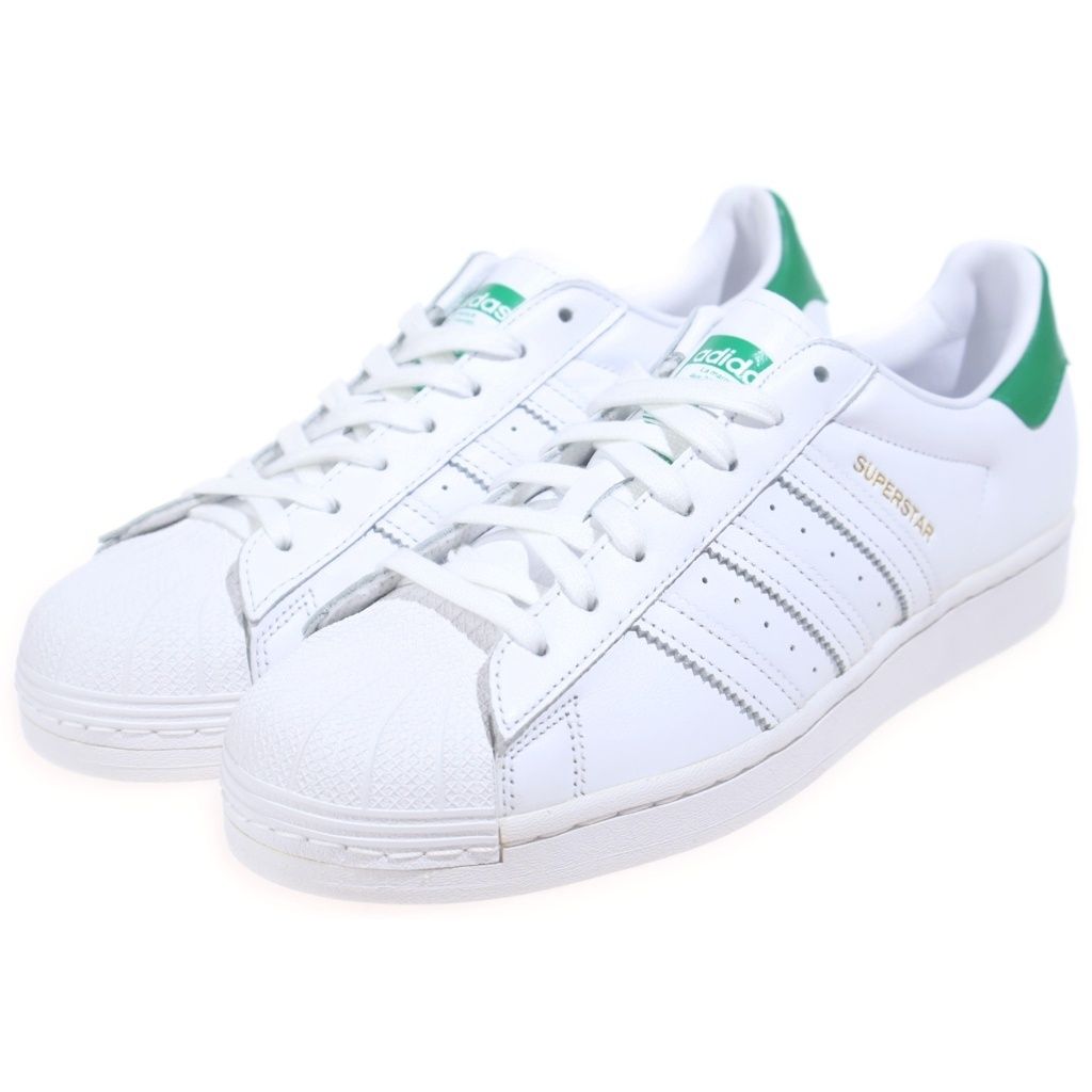 adidas (アディダス) URBAN RESEARCH別注 SUPRSTAR スーパースター ローカットスニーカー ホワイト/グリーン US9/27cm FZ3642 adidas (アディダス) URBAN RESEARCH別注 SUPRSTAR スーパースター ローカットスニーカー ホワイト/グリーン US9/27cm FZ3642