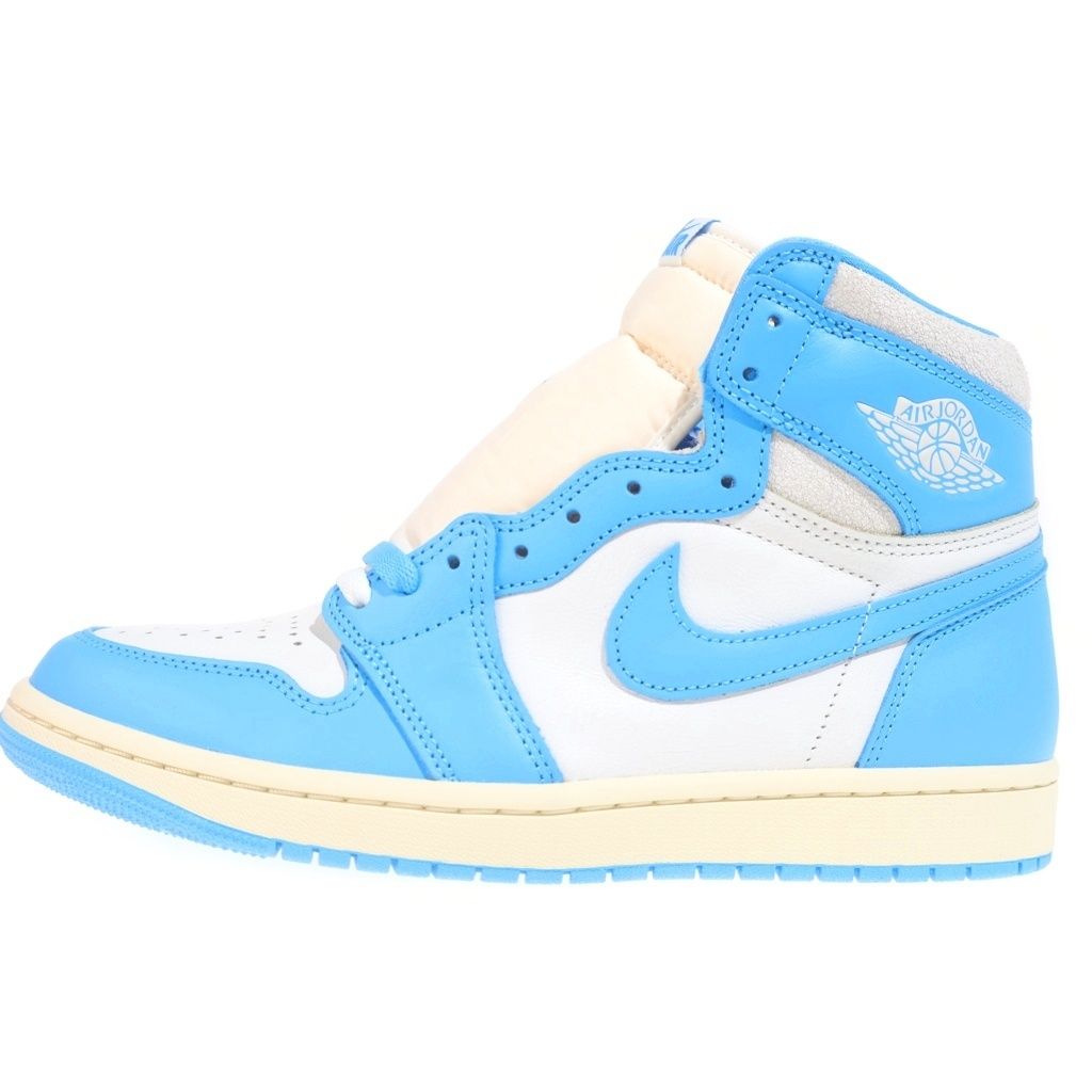 NIKE (ナイキ) AIR JORDAN 1 RETRO HIGH OG UNC REIMAGINED エアジョーダン1 レトロ UNC リイマジンド ハイカットスニーカー ブルー/ホワイト US9.5/27.5cm DZ5485-402