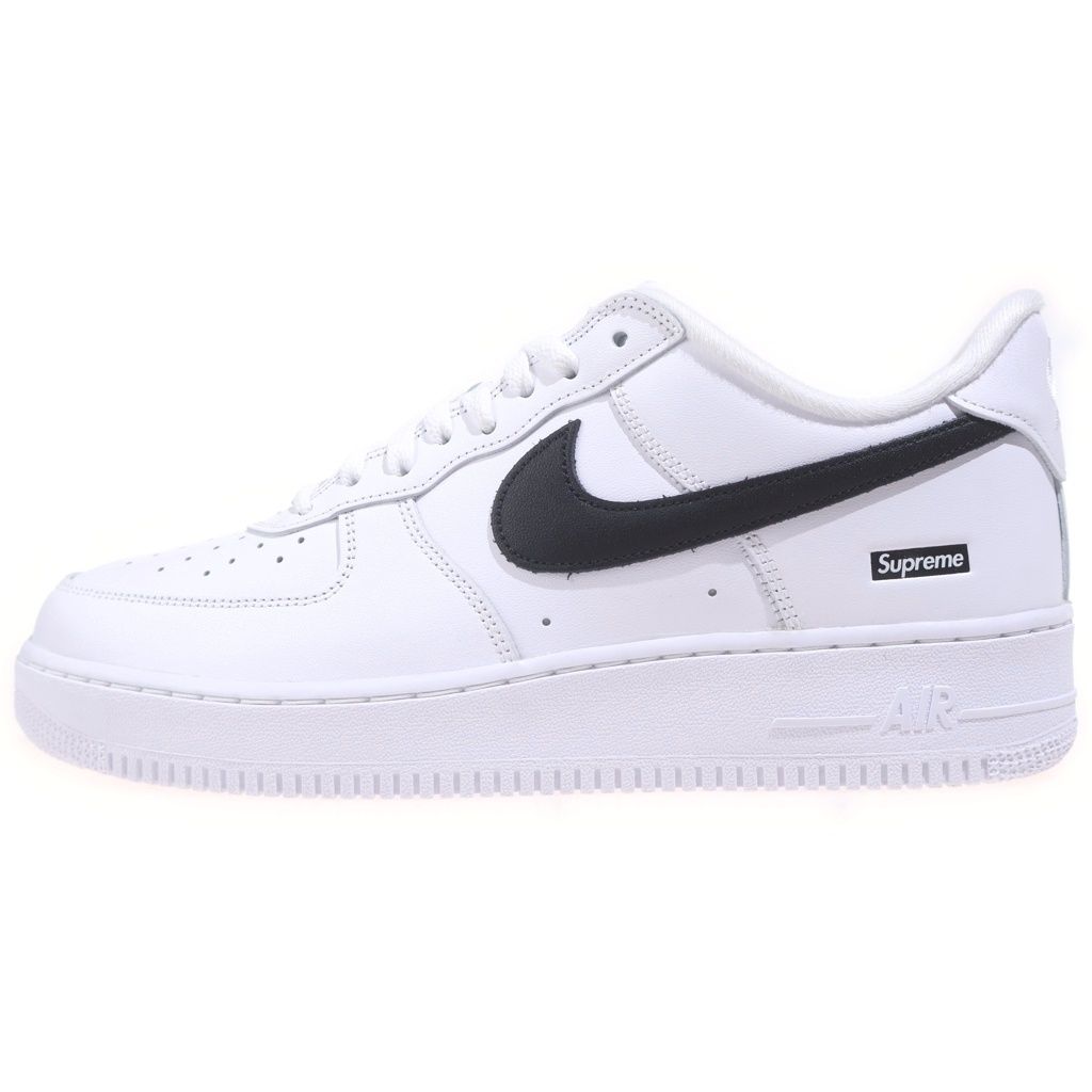 NIKE (ナイキ) ×SUPREME AIR FORCE 1 LOW CU9225-102 シュプリーム エアフォース 1 ローカットスニーカー ホワイト/ブラック US10/28cm