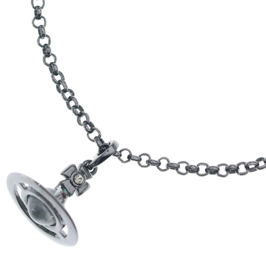 Vivienne Westwood (ヴィヴィアンウエストウッド) オーブ ネックレス シルバー メタル ペンダント