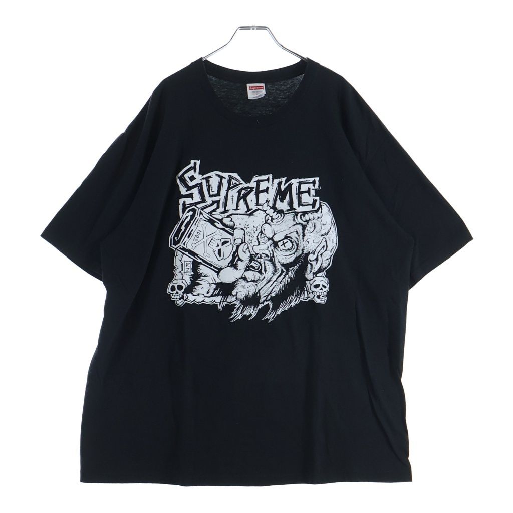 SUPREME (シュプリーム) 25AW Fuckin Blowout Tee ファッキン ブローアウト プリント クルーネック 半袖Tシャツ カットソー ブラック