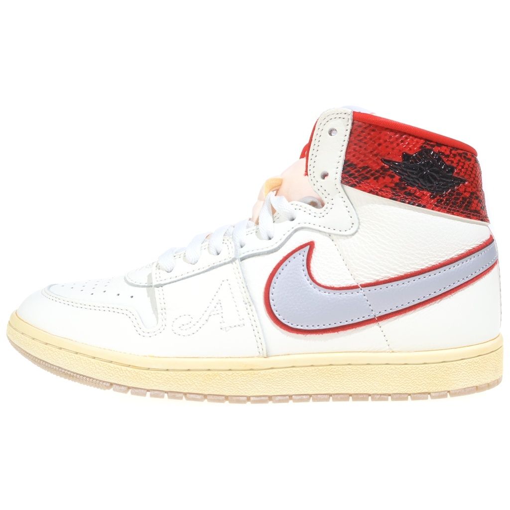 NIKE (ナイキ) ×AWAKE NY JORDAN AIR SHIP SP UNIVERSITY RED アウェイクニューヨーク ジョーダンエアシップ ハイカットスニーカー ホワイト US10/28cm FN8675-100