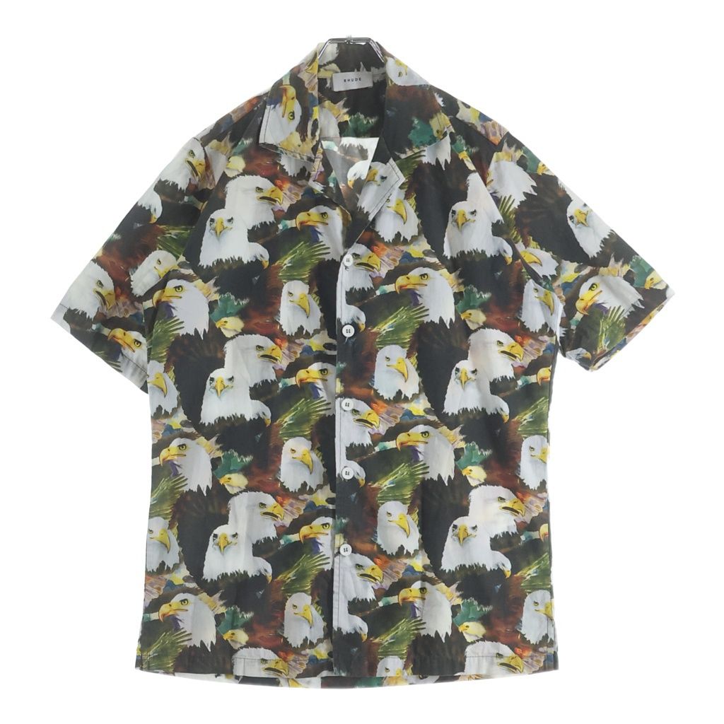 RHUDE (ルード) Truck Stop Shirt トラック ストップ 総柄シャツ マルチカラー