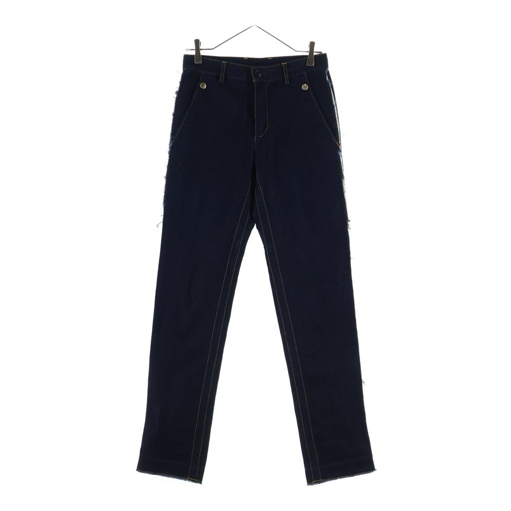 TAKAHIROMIYASHITA The SoloIst. (タカヒロミヤシタザソロイスト) 18SS プリマロフト カットオフ デニムパンツ 0003bSS18 ネイビー
