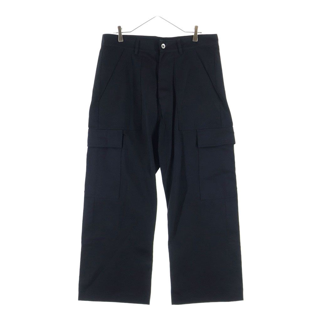 DRKSHDW (ダークシャドウ) 24AW CARGO TROUSERS DU02D2354-TW カーゴトラウザー パンツ ブラック オーガニックコットン