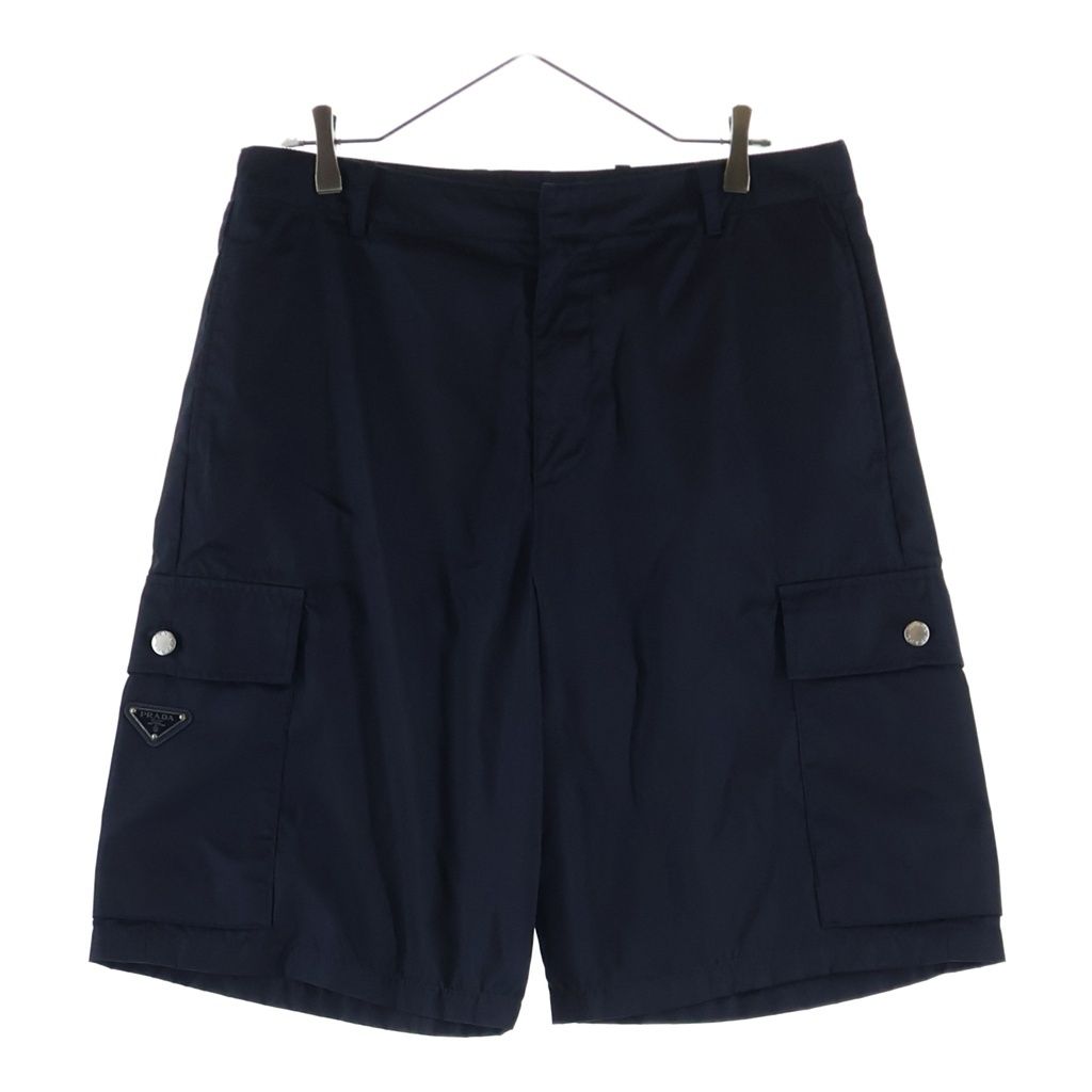 PRADA (プラダ) 23ss Re-Nylon バミューダショーツ ハーフパンツ ネイビー