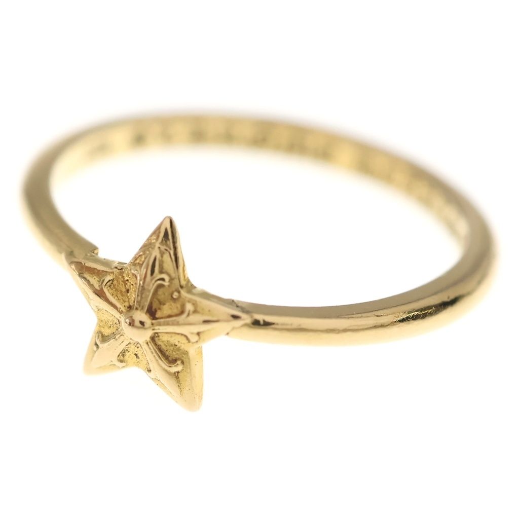 CHROME HEARTS (クロムハーツ) 22K BUBBLGM STAR 22Kバブルガムスター ゴールドリング