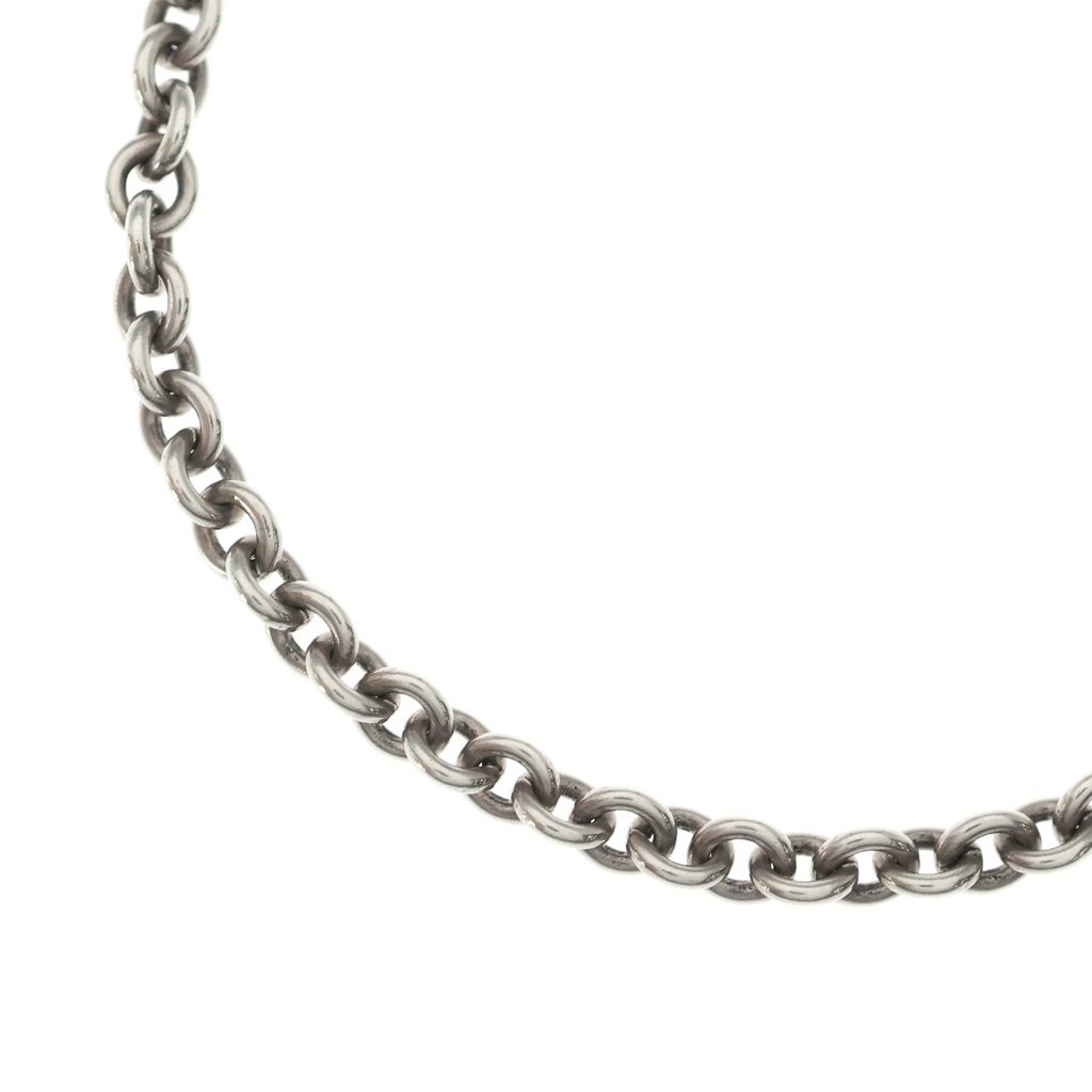 CHROME HEARTS (クロムハーツ) NE CHAIN 20 NEチェーンネックレス 20inch シルバー BCA080