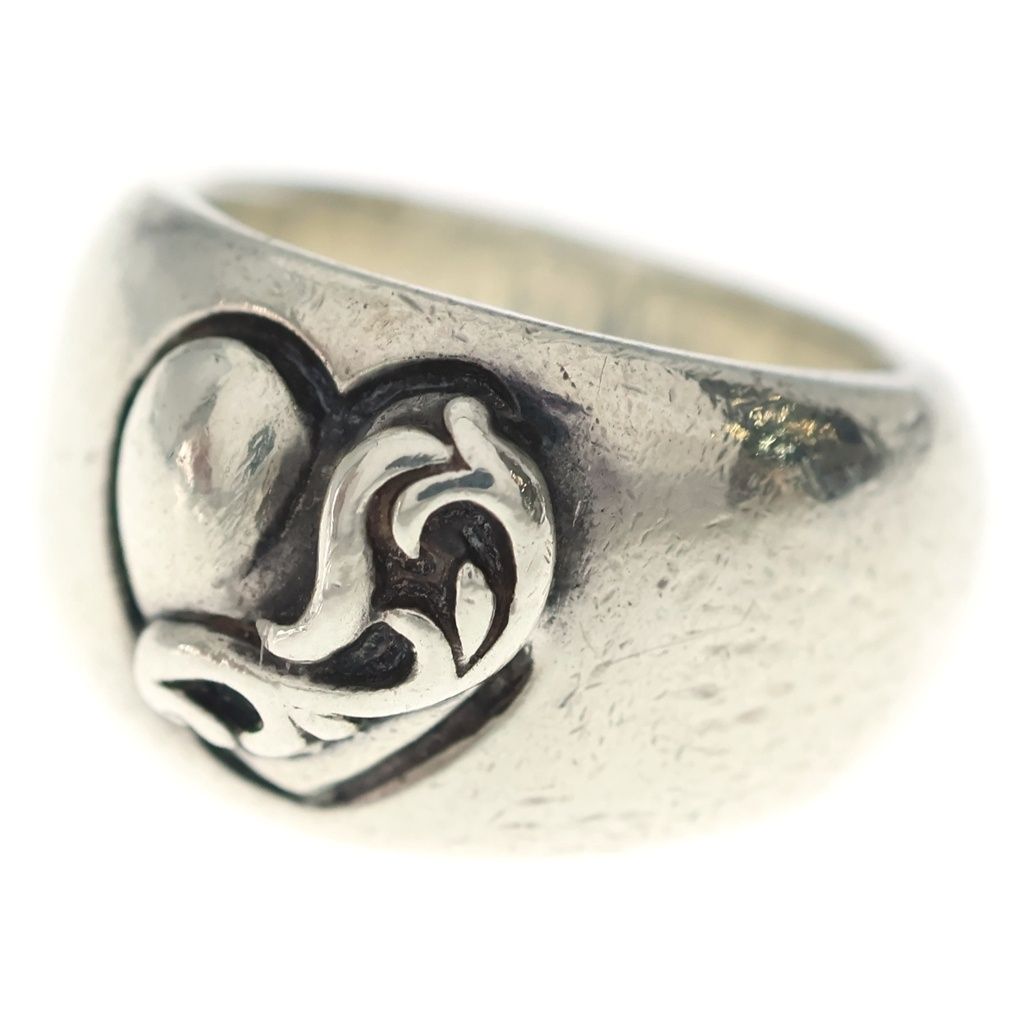 CHROME HEARTS (クロムハーツ) HEART IN BAND ハートインバンド シルバーリング