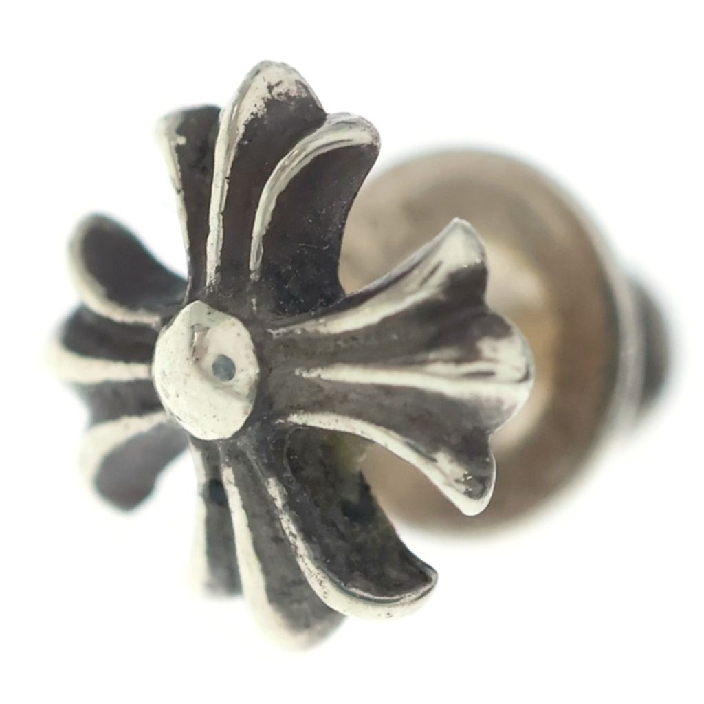 CHROME HEARTS (クロムハーツ) No2 CH PLS CHプラス スタッドピアス シルバー BCA105