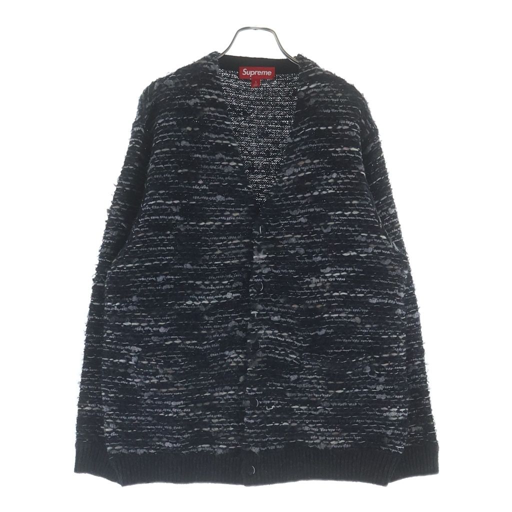 SUPREME (シュプリーム) 25AW Textured Cardigan テクスチャーカーディガン ブラック
