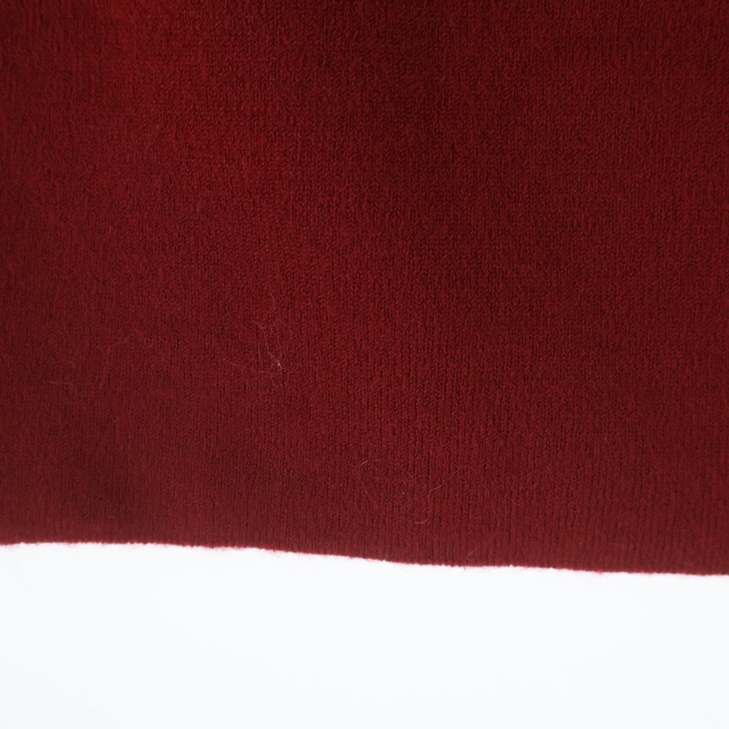CELINE (セリーヌ) 23SS TRIOMPHE MINI WOOL SKIRT トリオンフ ミニウールスカート レディース レッド/ネイビー 2AE08245T.27RN