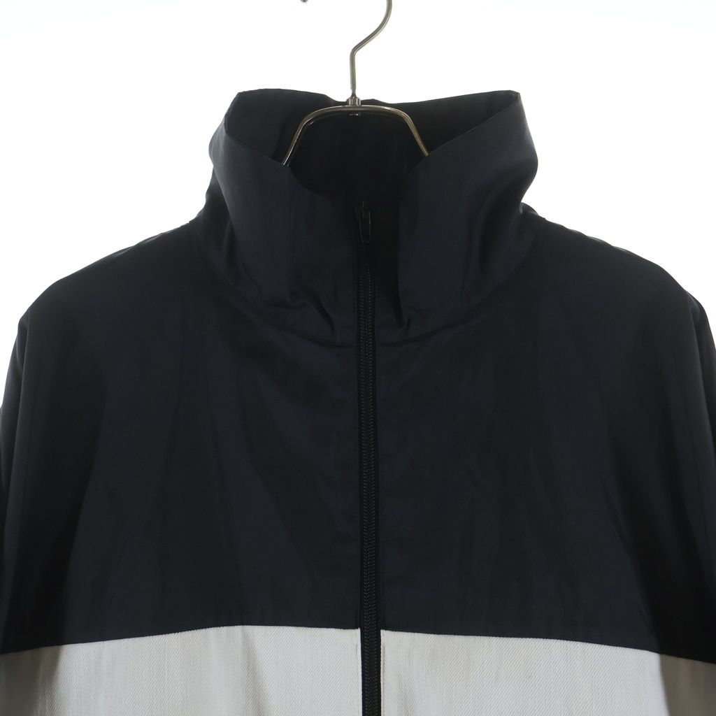 BALENCIAGA (バレンシアガ) 21SS Nylon Logo Denim Jacket ナイロン