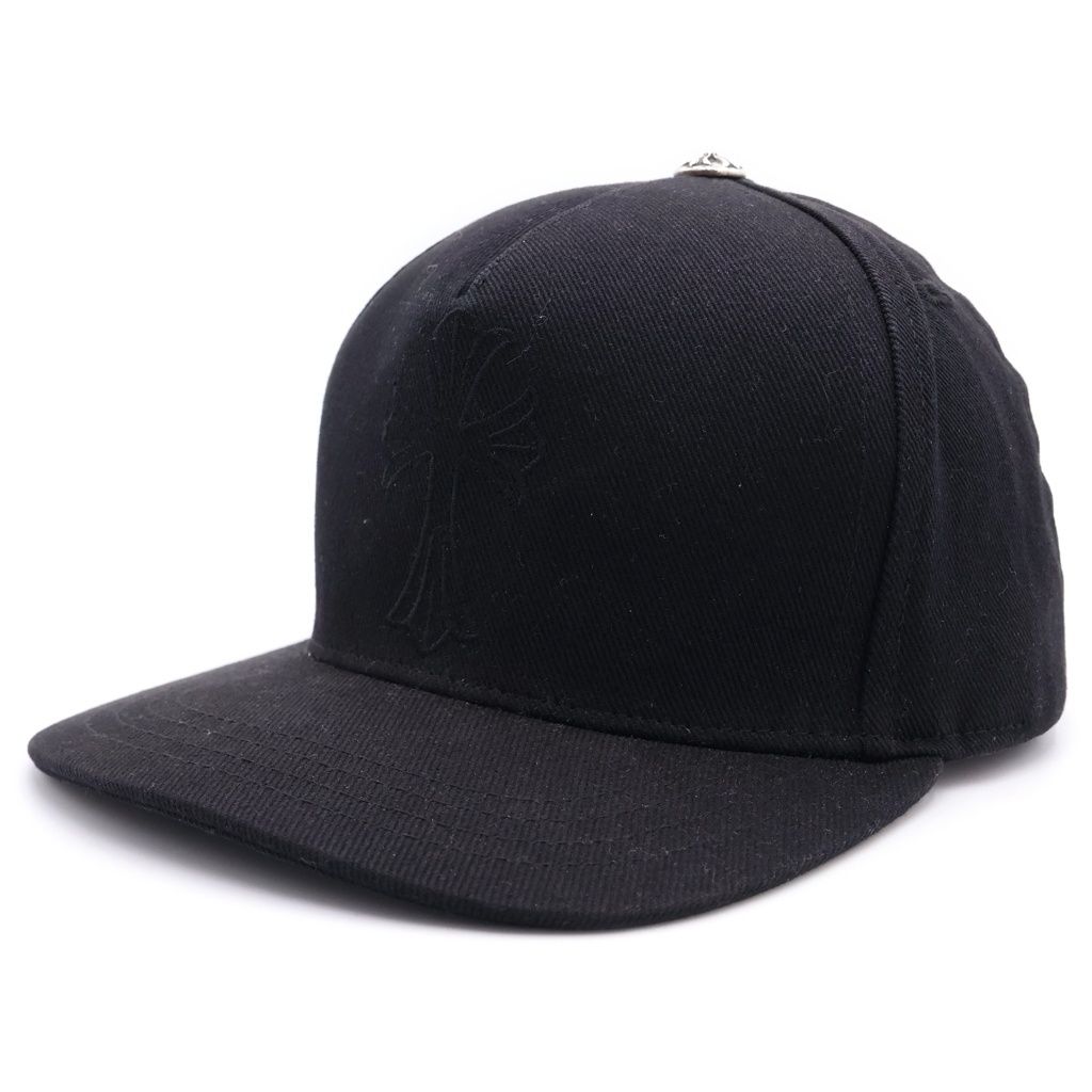 CHROME HEARTS (クロムハーツ) BASEBALL TRUCKER CHクロス ベースボールトラッカーキャップ 帽子 ブラック