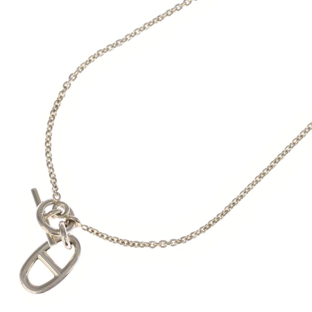 HERMES (エルメス) シェーヌダンクル アミュレットネックレス SV925 シルバー
