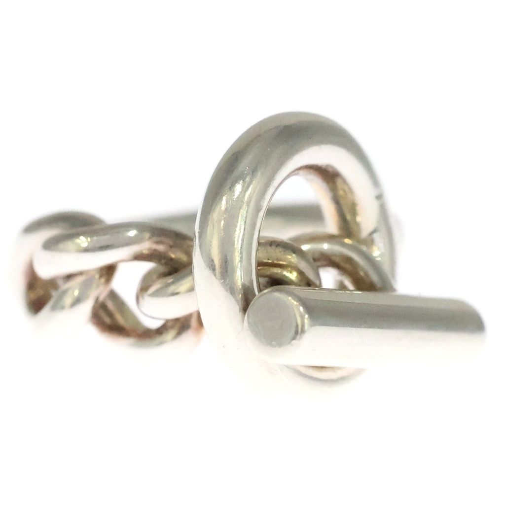 HERMES (エルメス) Croisette ring クロワゼット リング シルバー