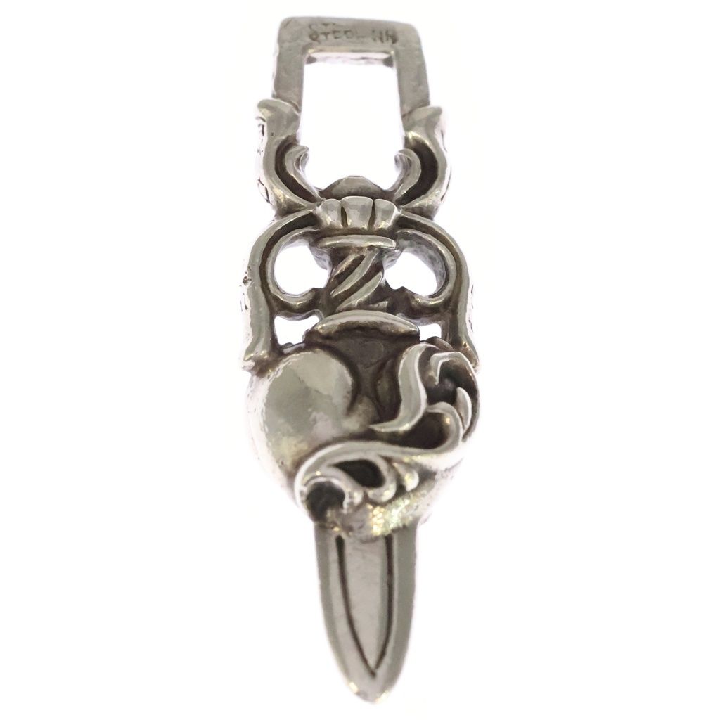 CHROME HEARTS (クロムハーツ) DAGGER HEART ダガーハート ペンダントトップ シルバー BCA243