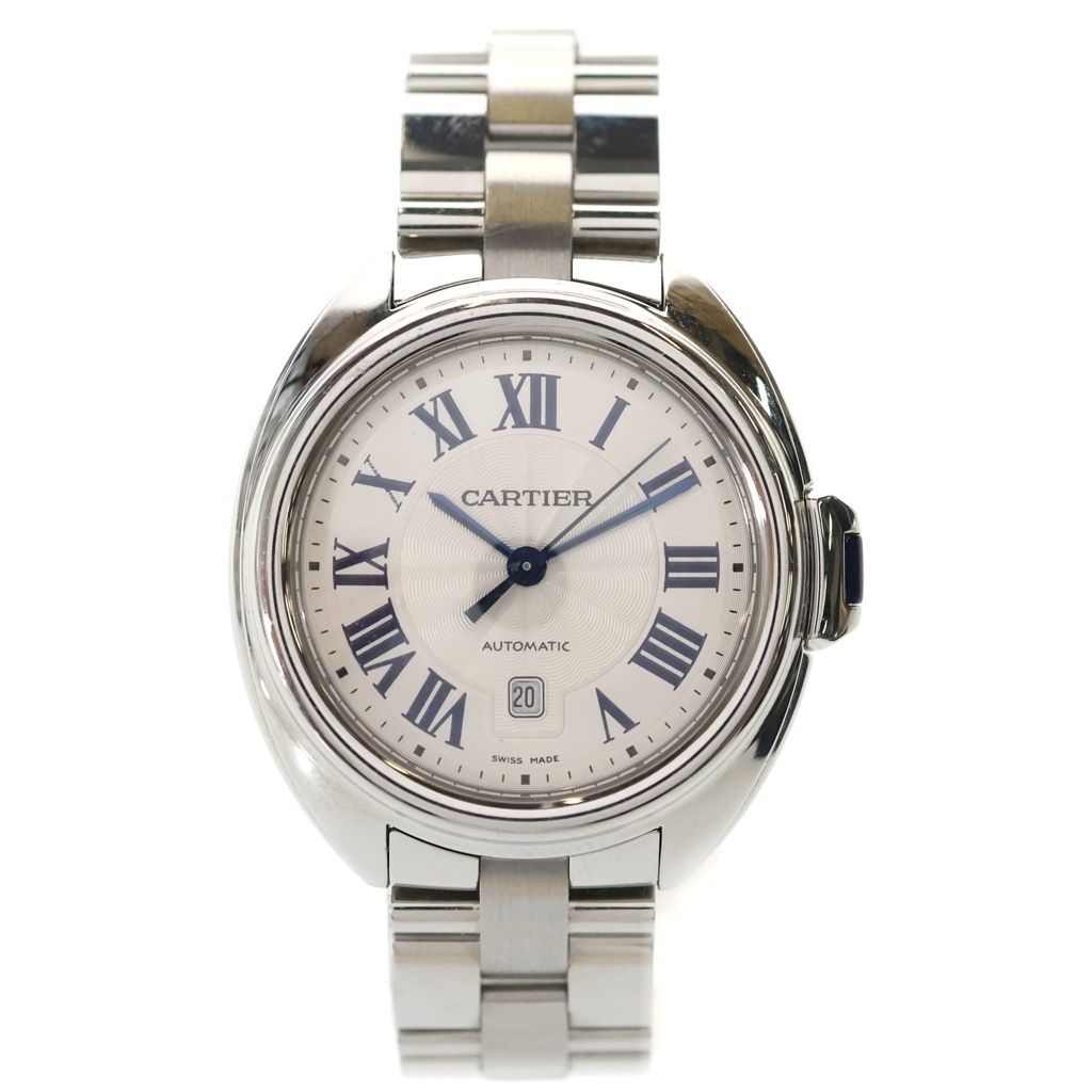 Cartier (カルティエ) クレ ドゥ カルティエ SS/AT ステンレス オートマ 自動巻き WSCL0005 シルバー文字盤